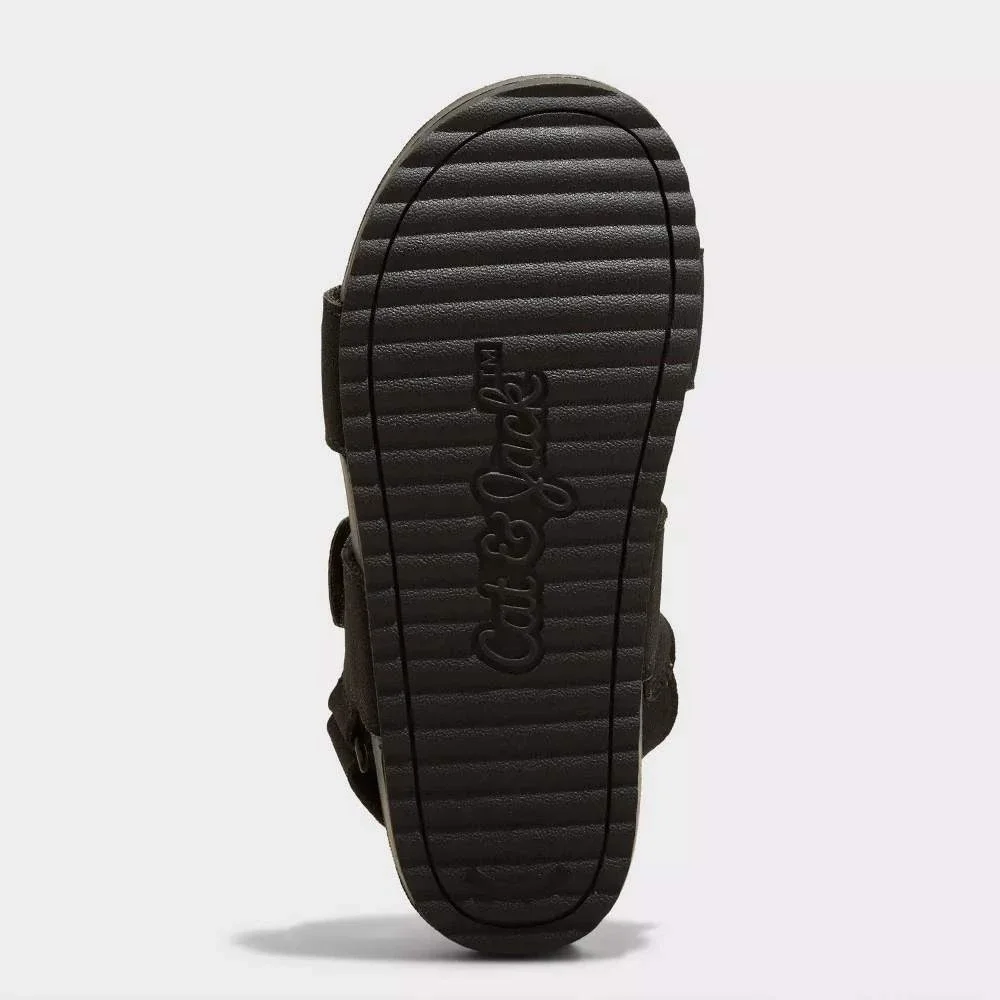 Toddler Boys Cat & Jack Kody Sandals Black Size‎ 11T New With Tags